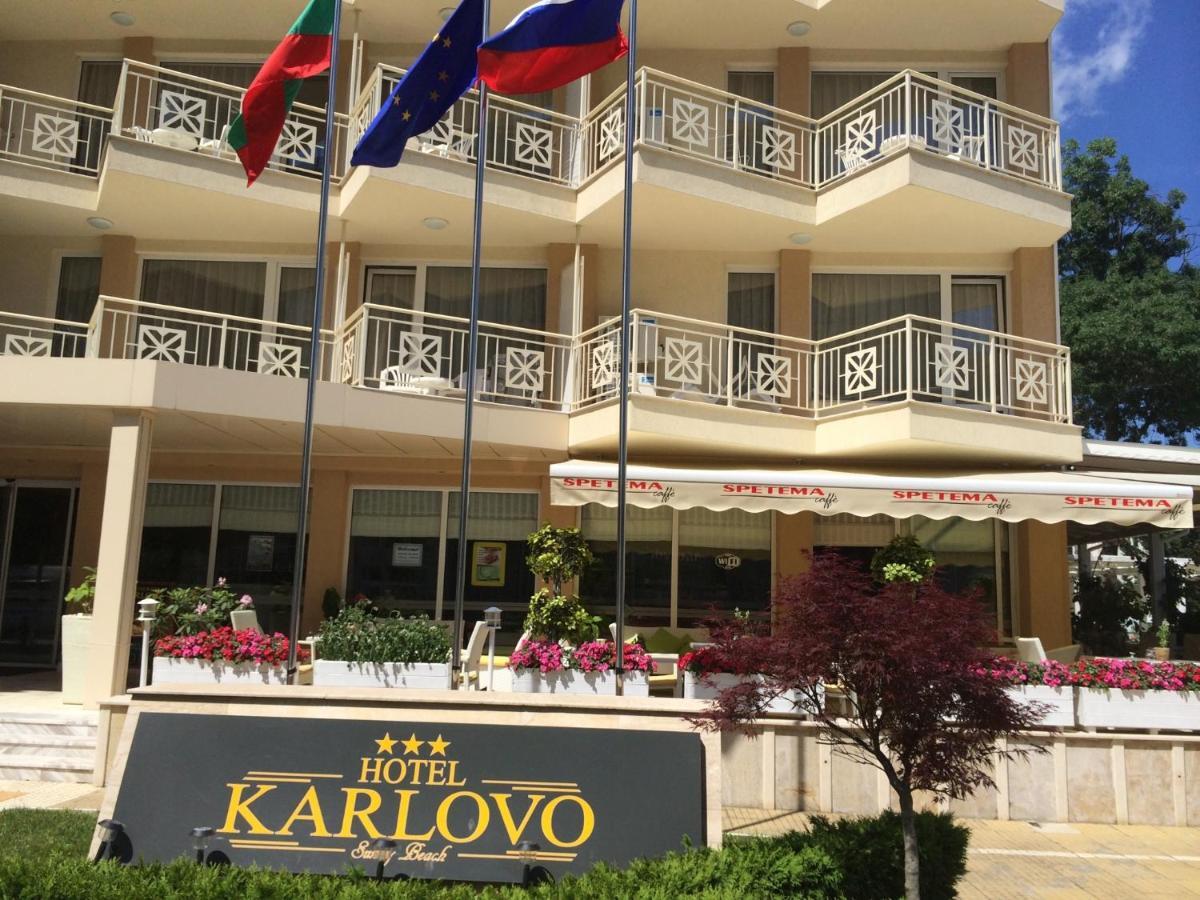 Karlovo Hotel Slăntjev Brjag Exteriör bild
